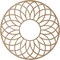 Ekena Millwork Cannes Wood Fretwork Pierced Ceiling Medallion, Red Oak, 20"OD x 6 7/8"ID x 3/8"T CMWP20X20X0375CNRO - alternate 5